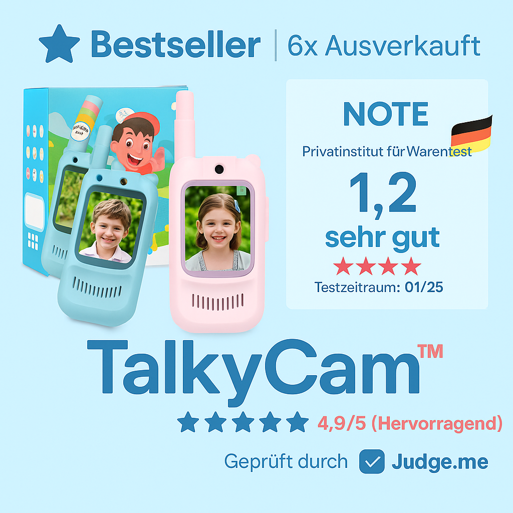 TalkyCam™ Digitales Walkie Talkie